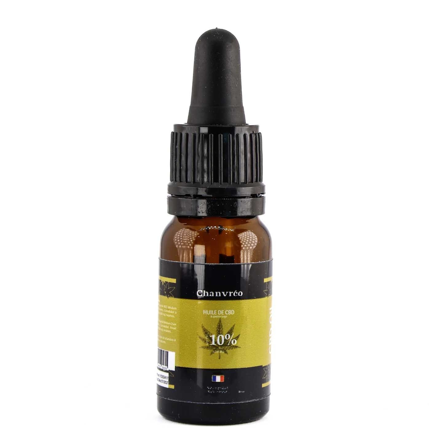 CBD Oil 10% Broad Spectrum Chanvréo 10ml | 321CBD