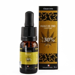 Huile CBD Chanvréo Broad Spectrum (30%) flacon 10ml huile fortement dosée et équilibrée