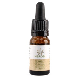 Huile CBD Nerobi Full Spectrum (10%) vue produit flacon compte-gouttes précis