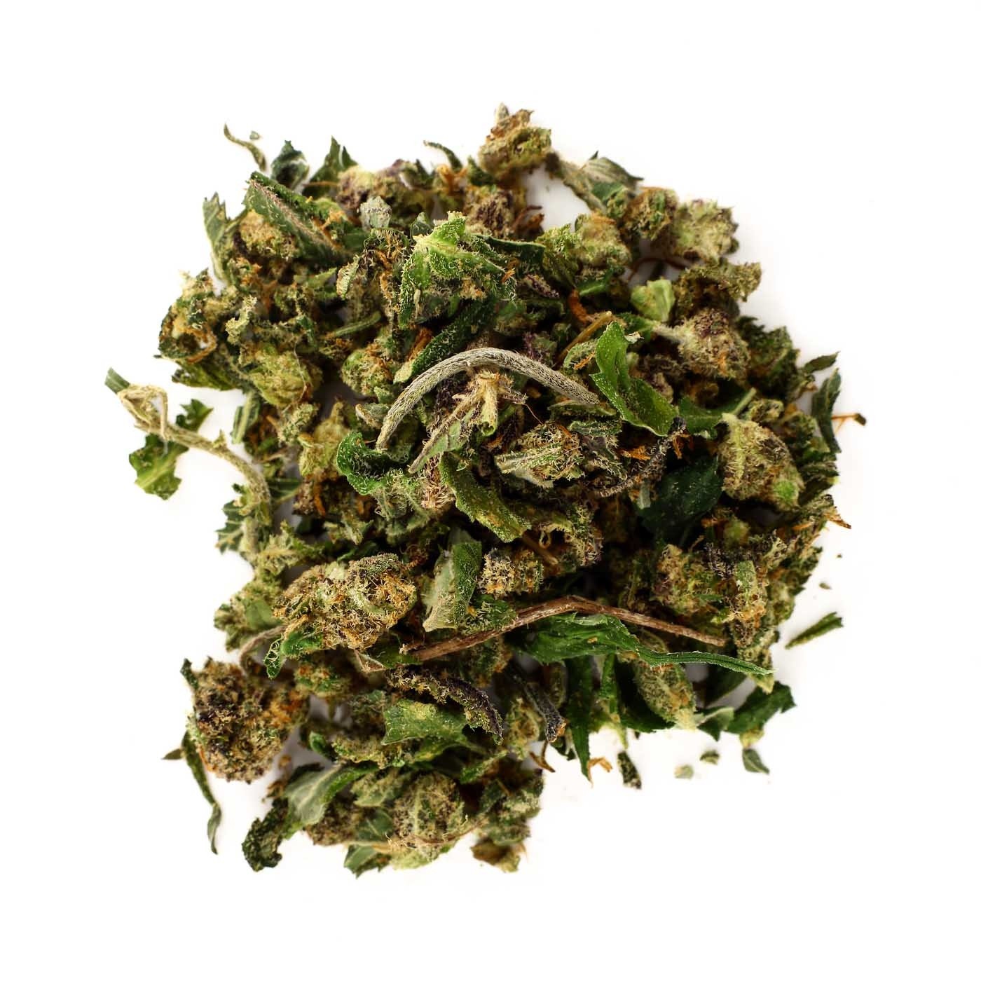 Trim de Fleurs CBD Gorilla Indoor mélange de fleurs aux arômes puissants riche en trichomes