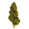 CBD Flower Bubba Kush Indoor (25%) close-up resinous with abundant potent trichomes