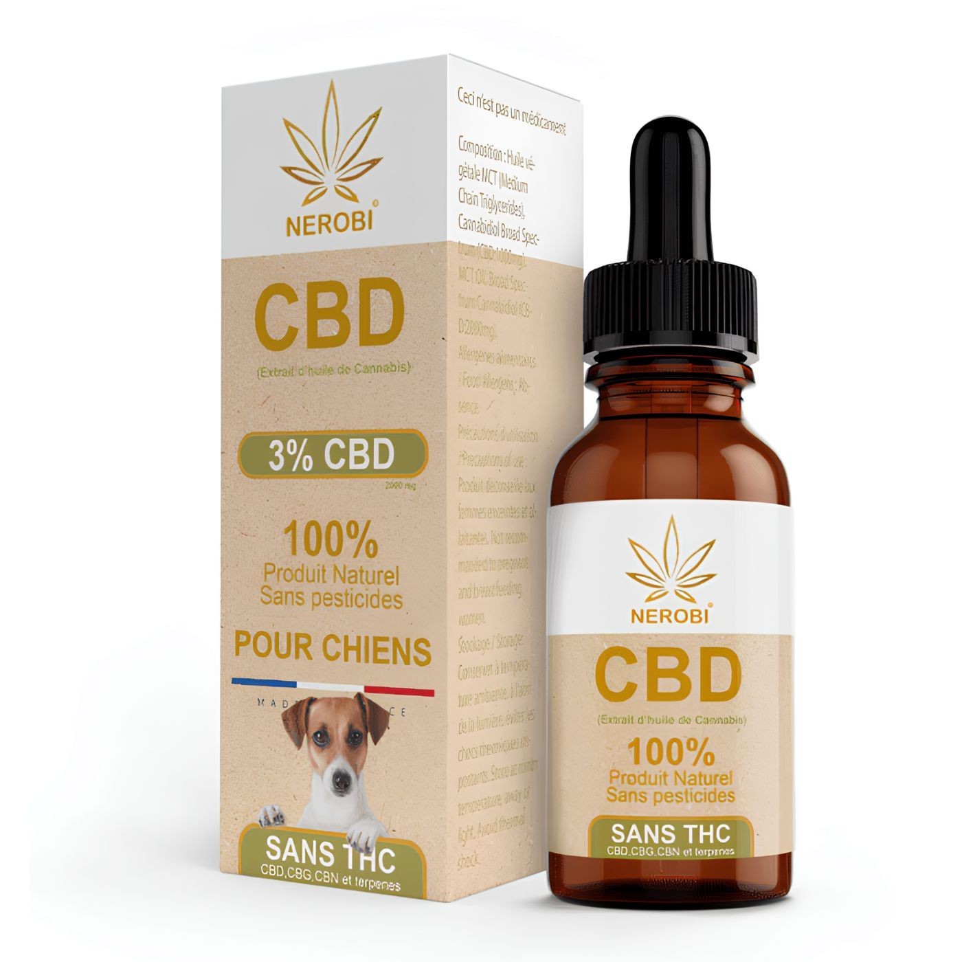 CBD-Öl für Hunde 3%