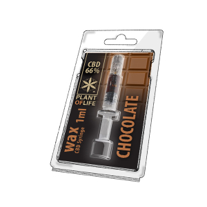 CBD Wax Chocolate 66% 1ML Plant of Life