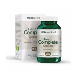 Capsules de CBD 2,5% BIO