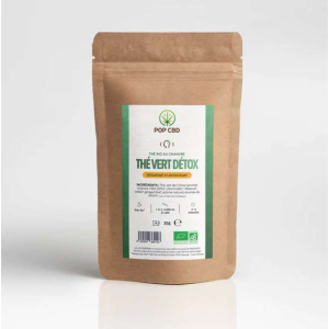Thé vert bio Detox au CBD