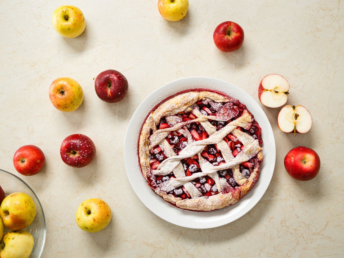 La tarte aux pommes au CBD, un classique infusé de sérénité