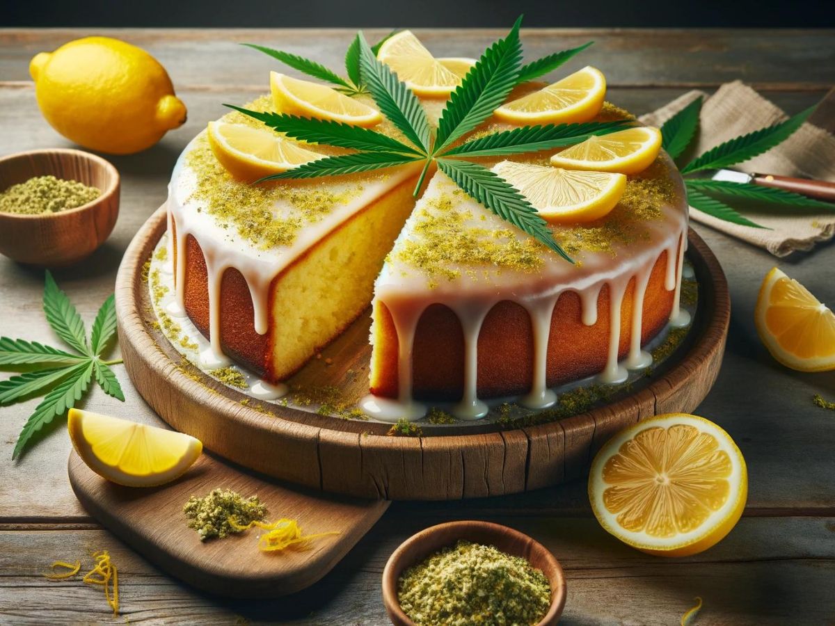 Lemon Cake au yaourt et CBD, la douceur acidulée qui vous détend