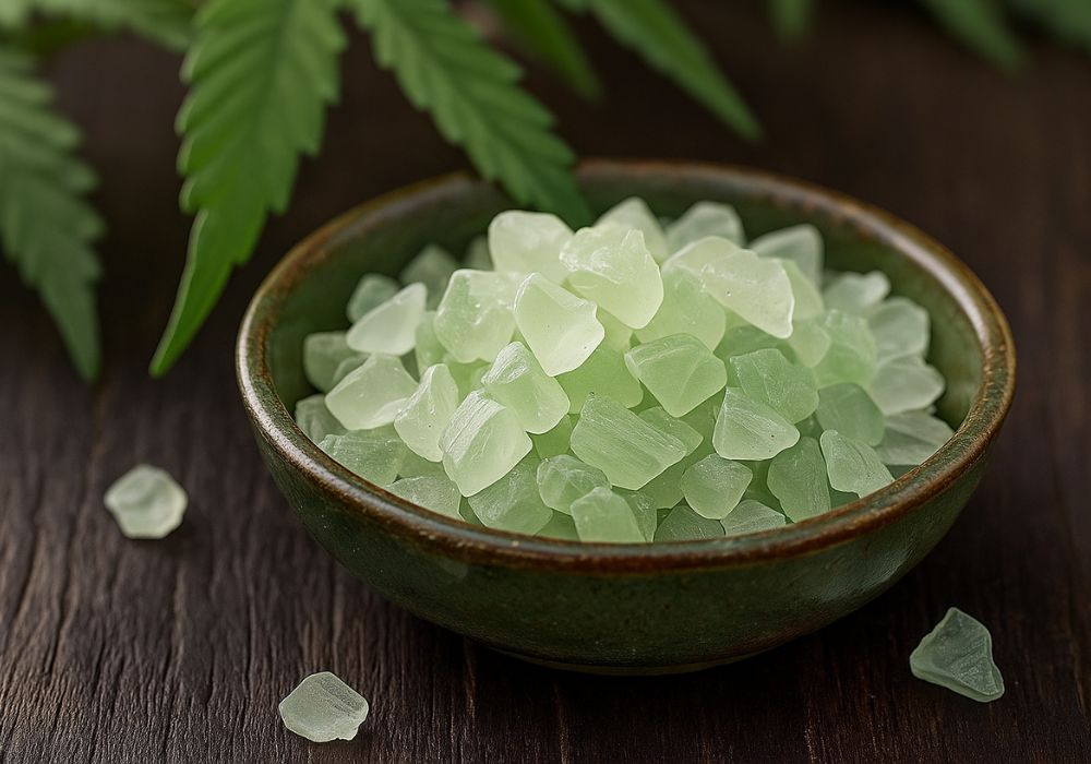 cristaux CBD utilisation