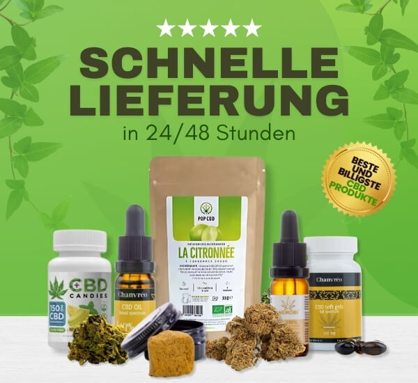 Ihr führender CBD Online-Shop mit kostenloser Lieferung
