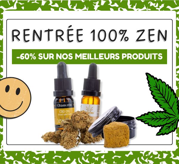 Leader du CBD en ligne, Livré Gratuitement